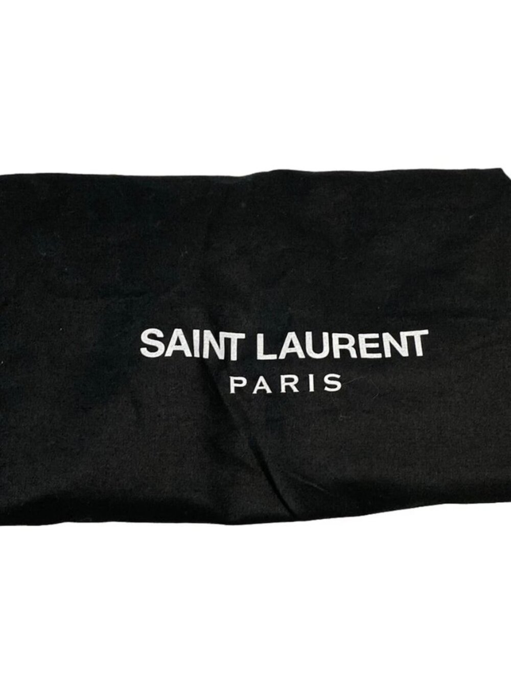 SAINT LAURENT PARIS Classic Hunter Backpack 326865 Black White Nylon Backpack - Picture 15 of 15